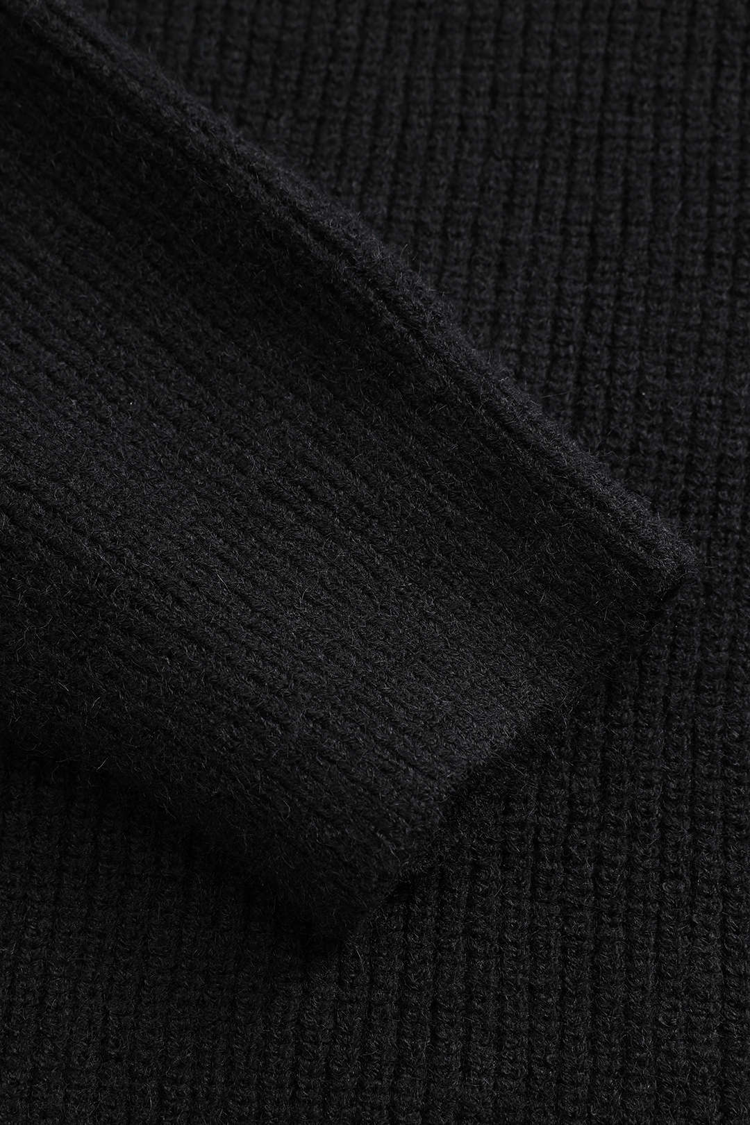 Damski Kardigan Oversize z Kieszeniami Jeansowymi - 6
