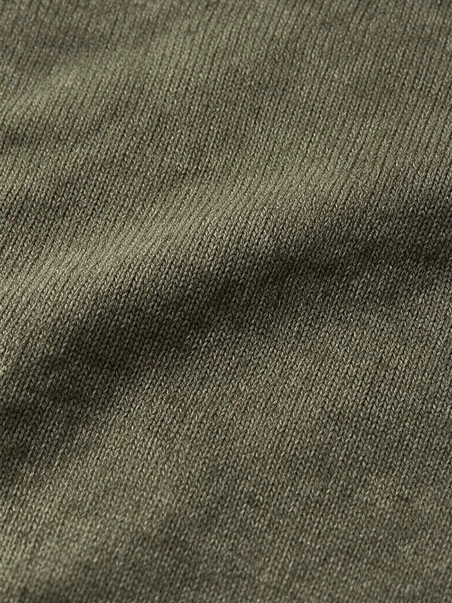 Damski Sweter z Koronkowym Wykończeniem i Okrągłym Dekoltem - 20