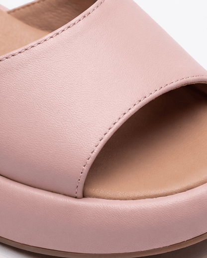 Damskie Sandały Slingback z Odkrytym Noskiem i Platformą - 4