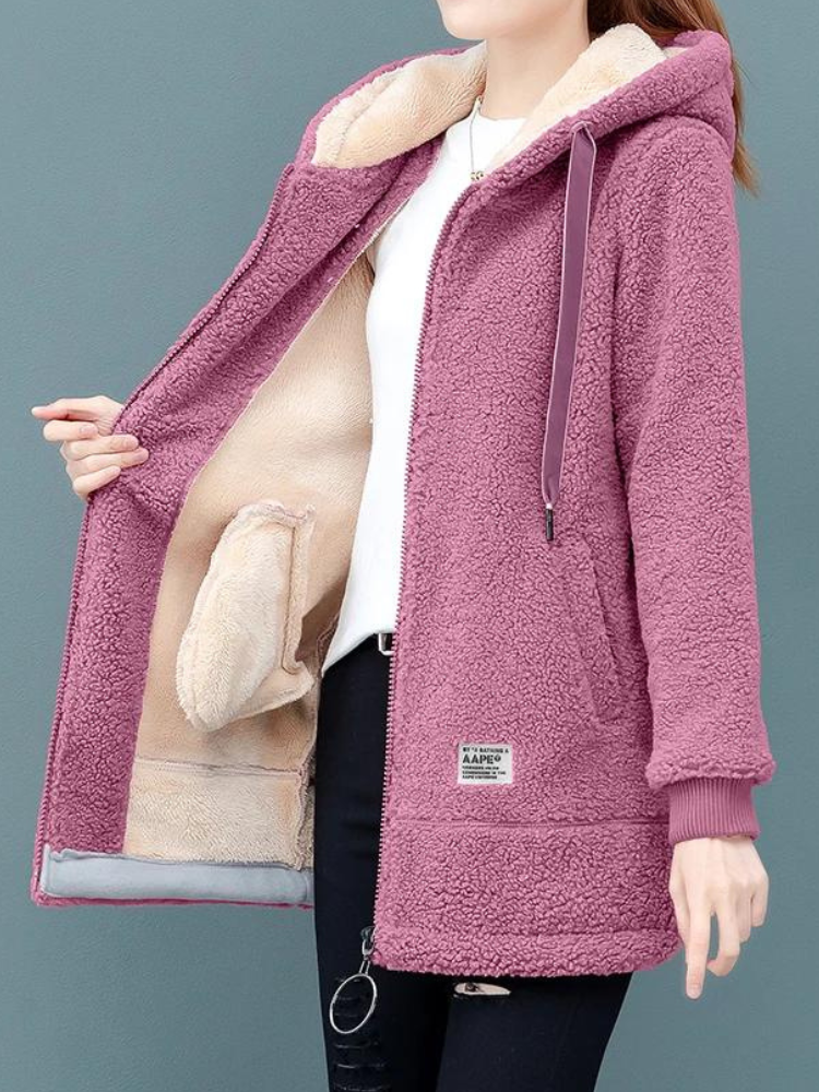 Damska Bluza z Kapturem Teddy - 6