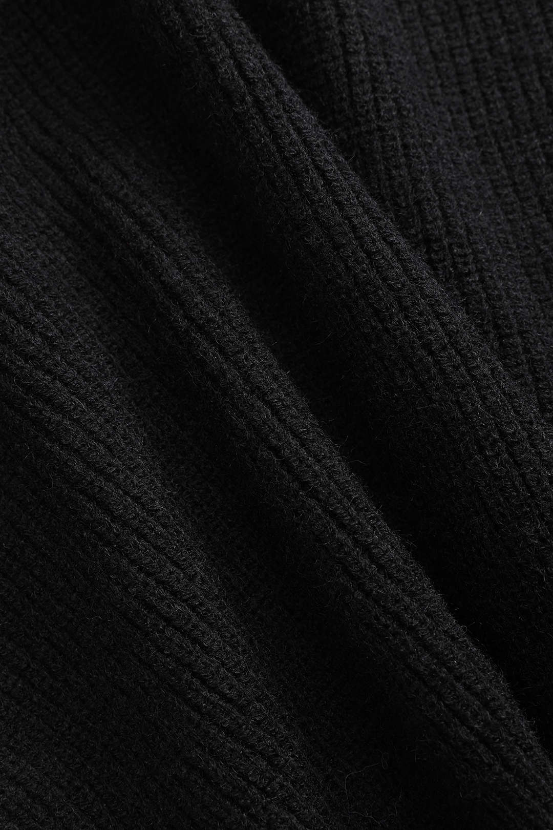 Damski Kardigan Oversize z Kieszeniami Jeansowymi - 5