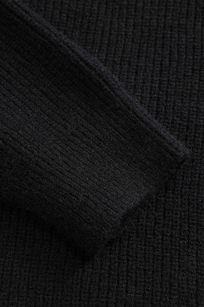 Damski Kardigan Oversize z Kieszeniami Jeansowymi - 6