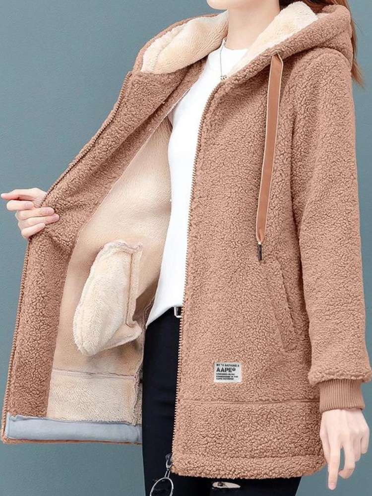 Damska Bluza z Kapturem Teddy - 5