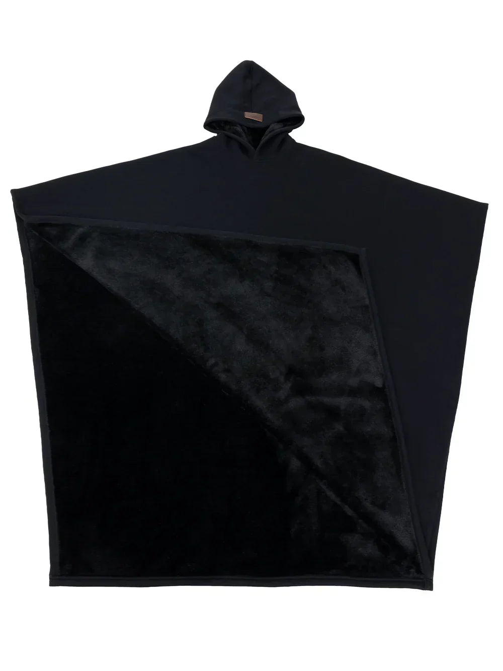 Damska Bluza Oversize z Kapturem - Czarny