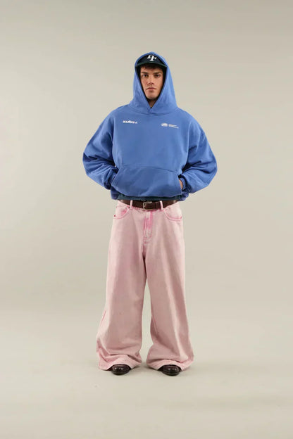 Damska Bluza Oversize z Regulowanym Kapturem - 10
