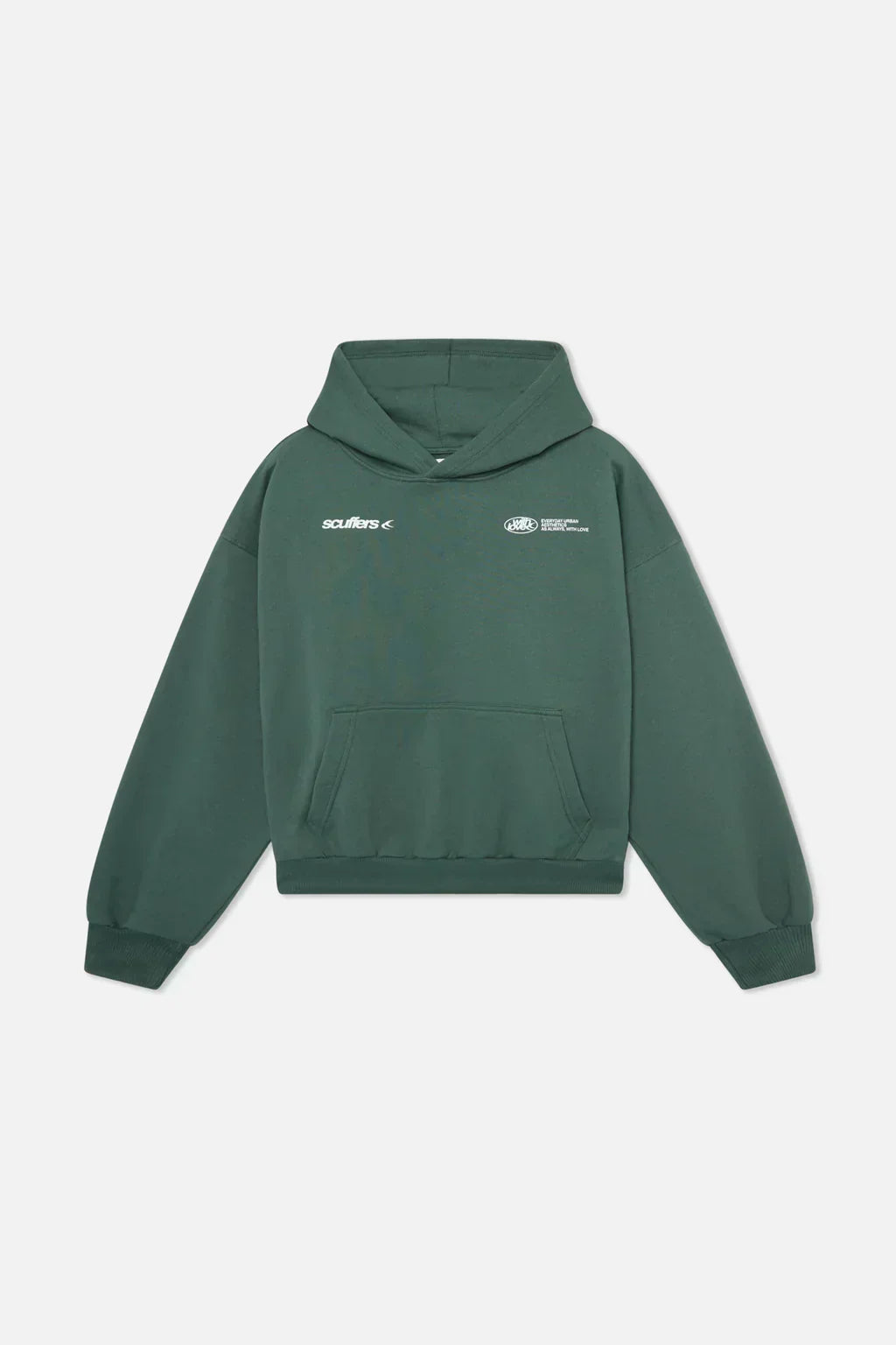 Damska Bluza Oversize z Regulowanym Kapturem - 14