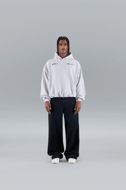 Damska Bluza Oversize z Regulowanym Kapturem - 23