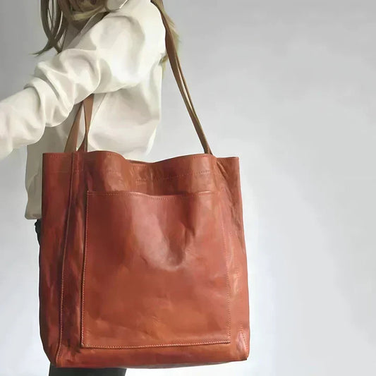 Damska Torba na Ramię z Magnetycznym Zapięciem