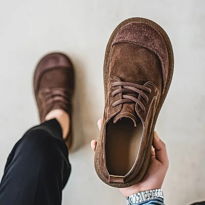 Męskie Buty Casualowe Zamszowe z Gumową Podeszwą - 9
