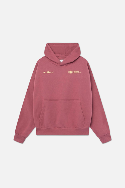 Damska Bluza Oversize z Kapturem i Kieszenią Kangurką - 7