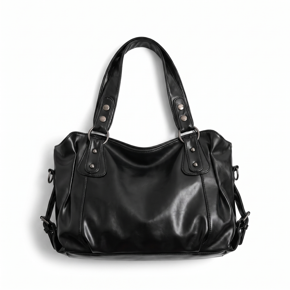 Damska Torba Hobo z Regulowanym Paskiem - 5