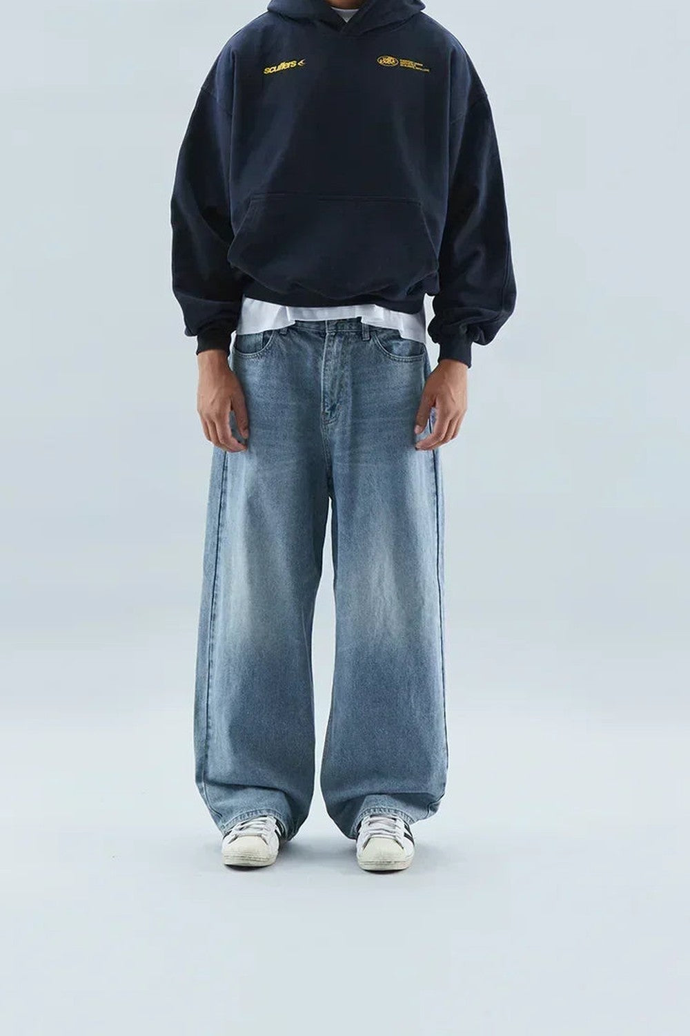 Damska Bluza Oversize z Regulowanym Kapturem